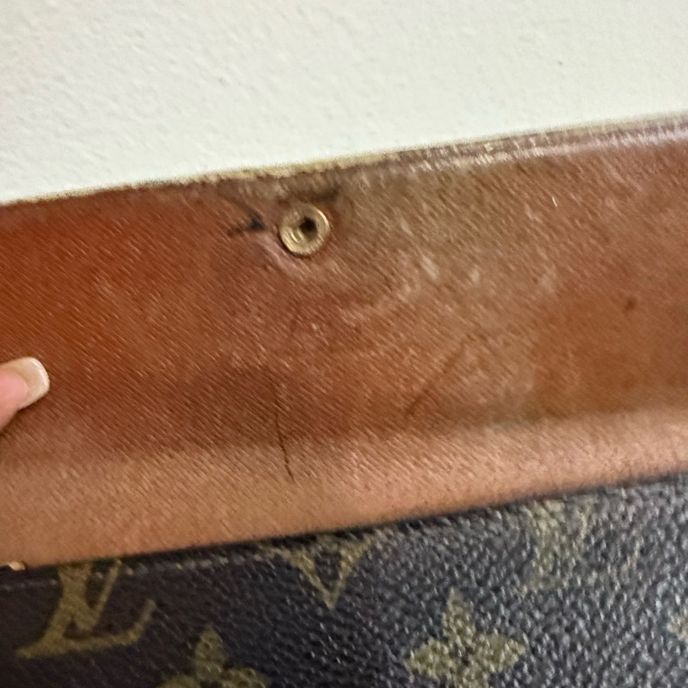 Louis Vuitton vintage Monogram Continental Wallet - Brown (project) - Picture 10 of 14